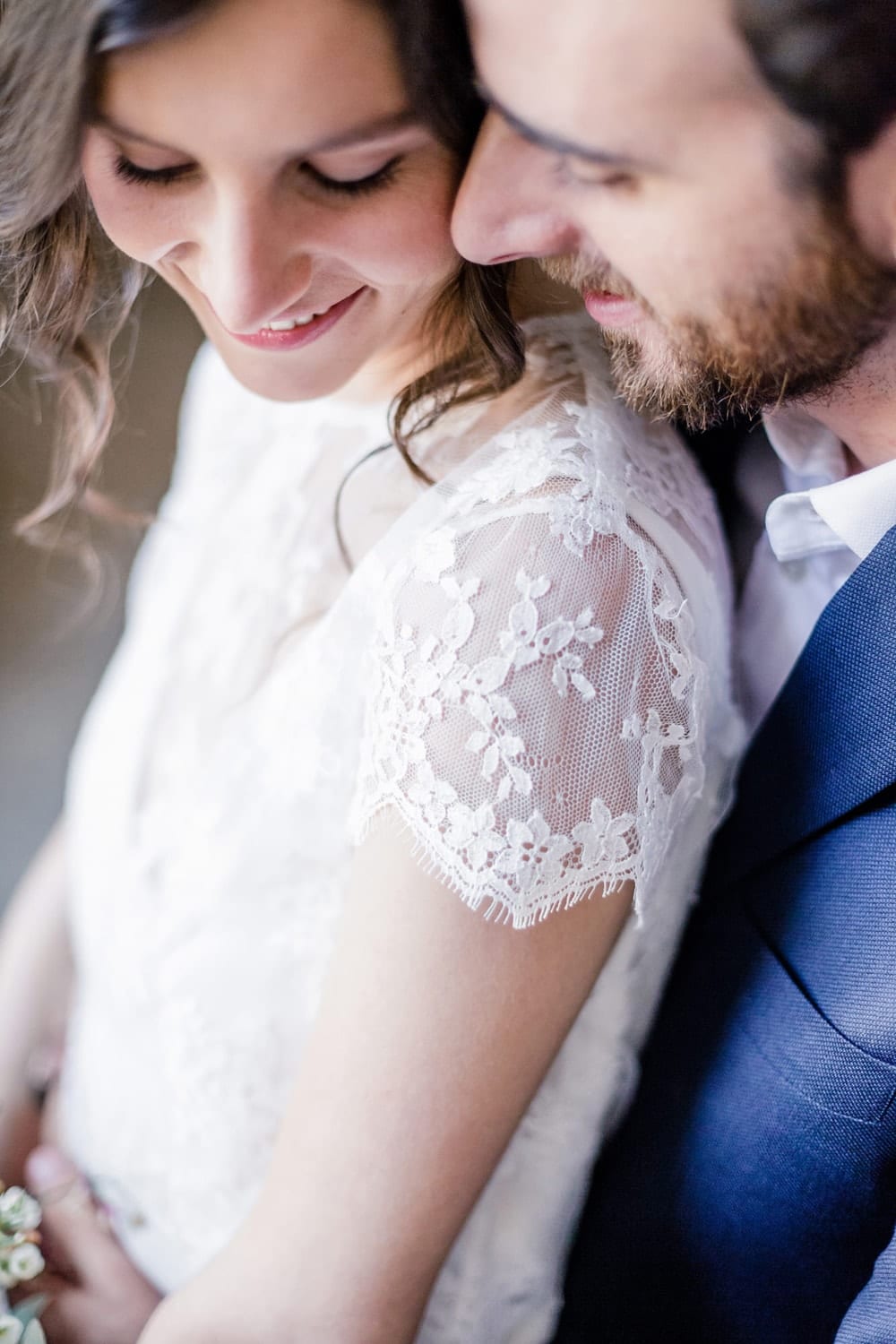 photographe mariage bordeaux cap ferret arcachon couple dentelle robe confidentiel creation