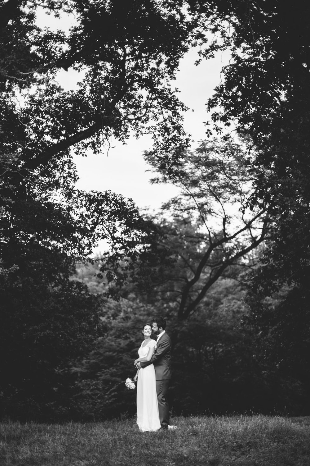 photographe mariage bordeaux cap ferret arcachon couple noir blanc