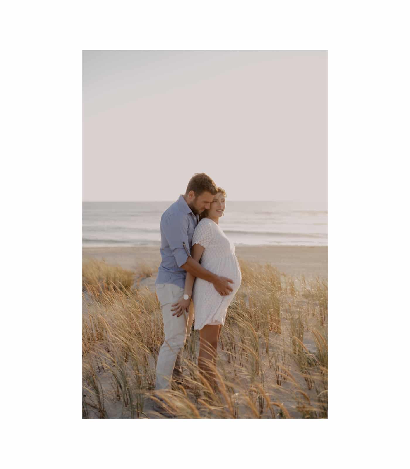 14 LaureRegis couple grossesse seance photo plage cap ferret 015 2