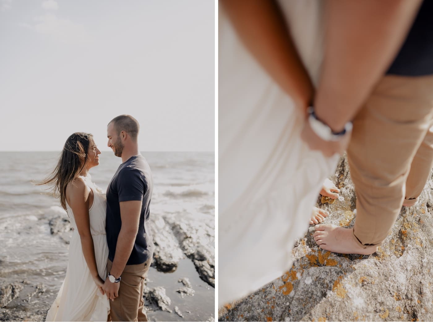 02 seance photo couple plage bretagne rochers