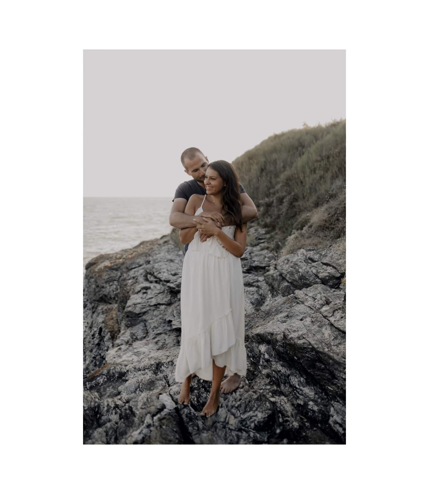 13 seance photo couple plage bretagne rochers